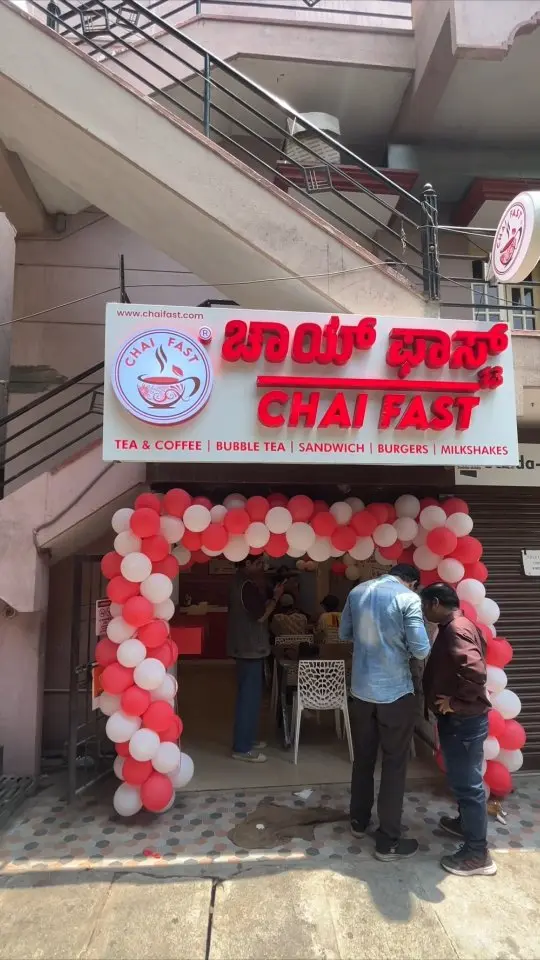 Cafe opening and franchise promotion